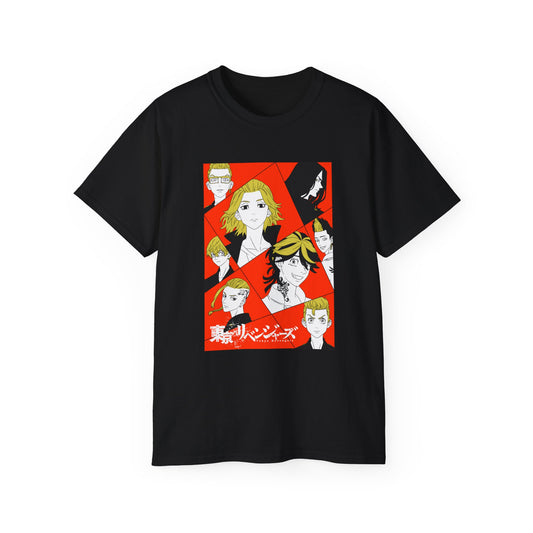 Anime Character Unisex Ultra Cotton Tee - Tokyo Revengers Perfect T-shirt for Fans! - CreativeRino