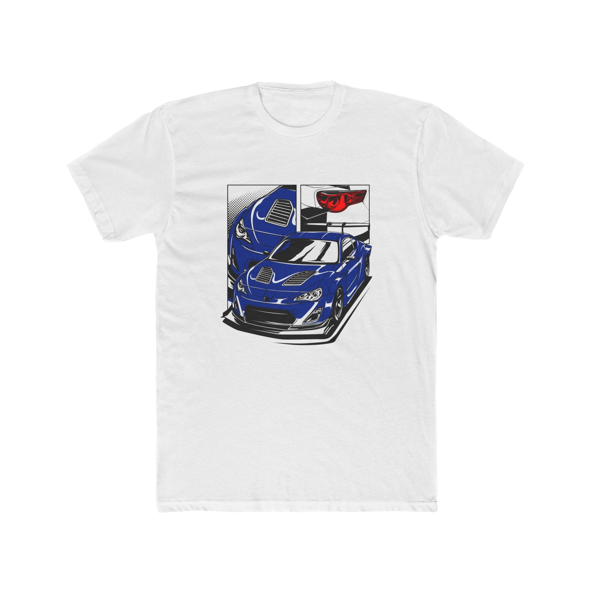 Racing-Inspired Unisex Cotton Crew Tee - Perfect T-shirt Gift for Car Enthusiasts - CreativeRino