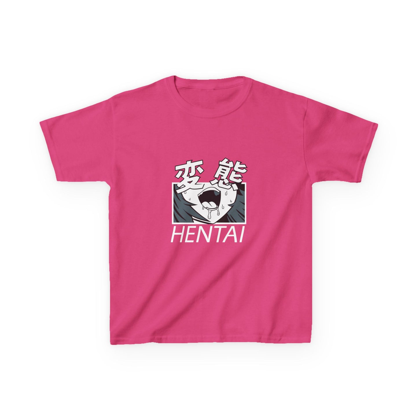 Hentai Kids Cotton Tee - Cool Graphic Design T-shirt for Boys and Girls - CreativeRino