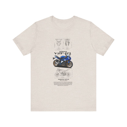 Yamaha YZF-R3 Motorcycle Unisex Tee - Perfect T-shirt for Riders and Fans - CreativeRino