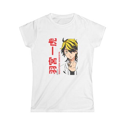 Anime-Inspired Women's Softstyle Tee - Tokyo Revengers T-shirt Graphic Design for Fans - CreativeRino