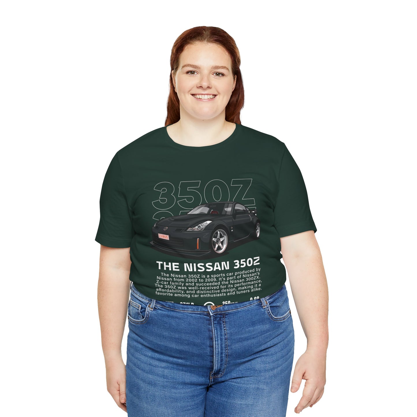 Nissan 350Z Unisex Tee – Perfect for Car Enthusiasts and Motoring Events - CreativeRino