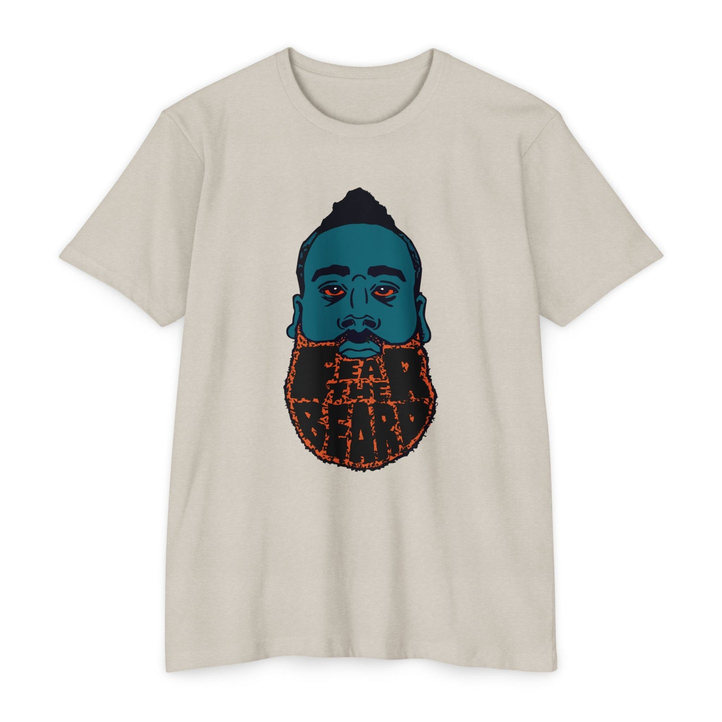 James Harden Cool Beard Graphic Unisex CVC Jersey T-shirt - CreativeRino