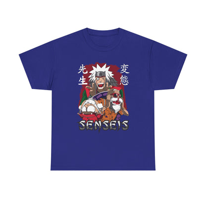 Anime Sensei Unisex Heavy Cotton Tee - Naruto T-shirt - CreativeRino