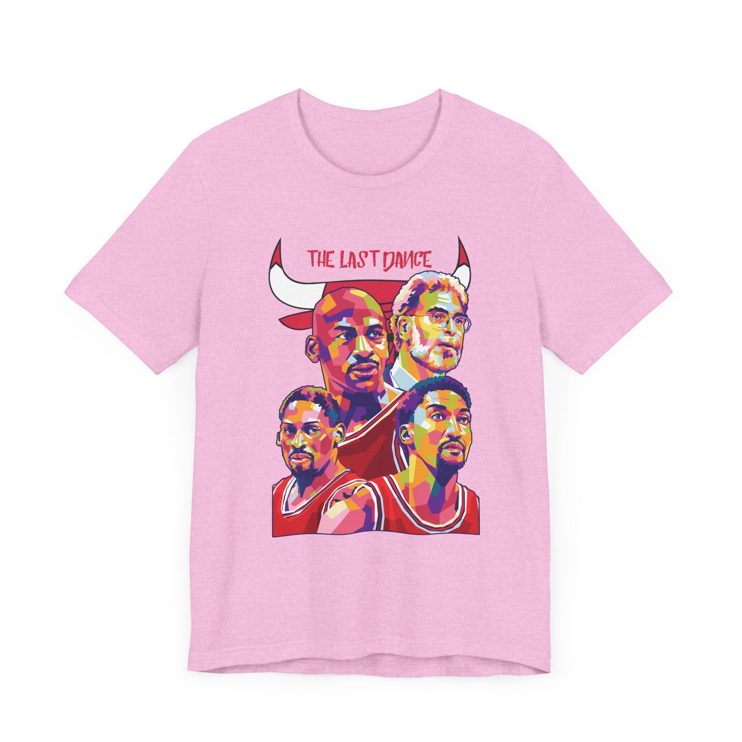 Unisex chicago bulls Jersey Short Sleeve Tee Basketball T-shirt - CreativeRino