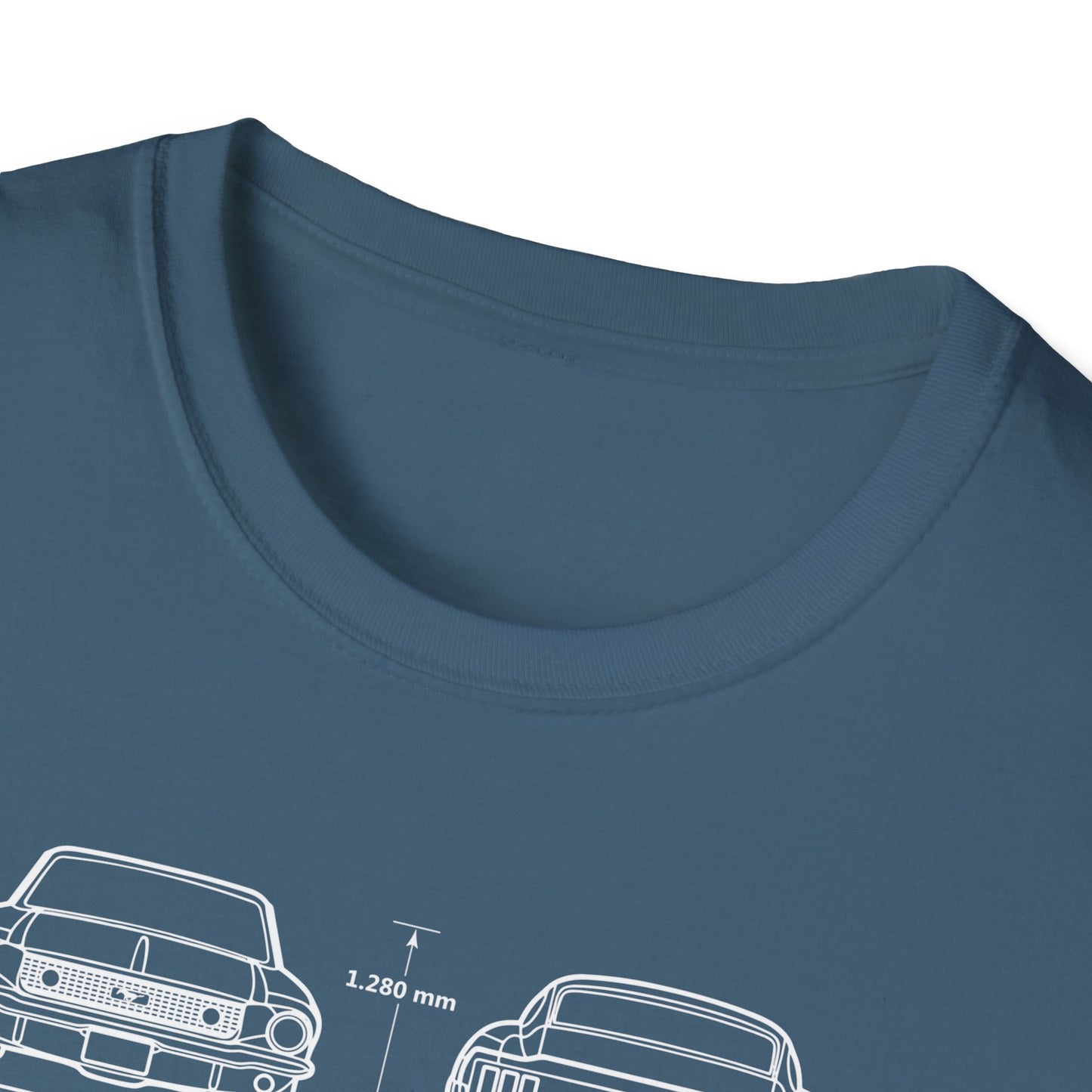 Ford Mustang Shelby GT350 Unisex Softstyle T-Shirt - Car Lovers Tee - CreativeRino