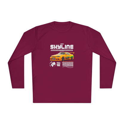 Nissan Skyline Supra Unisex Lightweight Long Sleeve Tee - Skyline Car T-shirt - CreativeRino