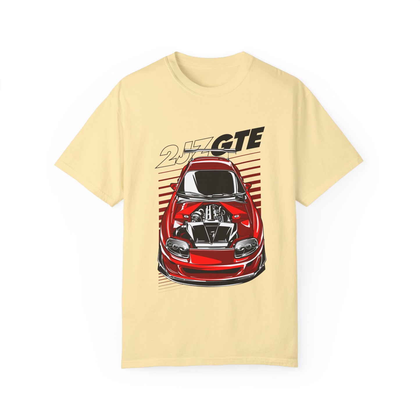 Toyota JZ Engine Car Graphic Unisex T-Shirt - Retro Car Classic Style - CreativeRino