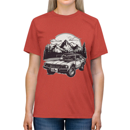 Vintage Car Adventure Unisex Triblend Tee - CreativeRino