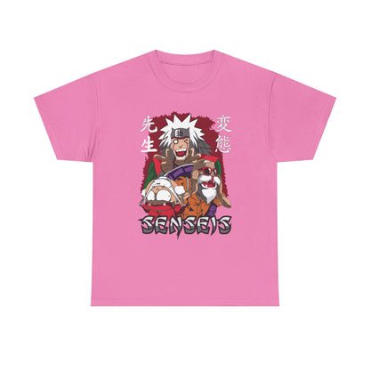 Anime Sensei Unisex Heavy Cotton Tee - Naruto T-shirt - CreativeRino