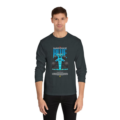 Scuderia Ferrari HP Unisex Classic Long Sleeve T-Shirt - Perfect T-shirt for Car Enthusiasts - CreativeRino