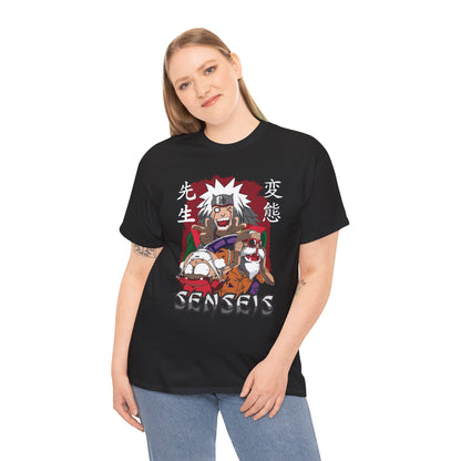 Anime Sensei Unisex Heavy Cotton Tee - Naruto T-shirt - CreativeRino