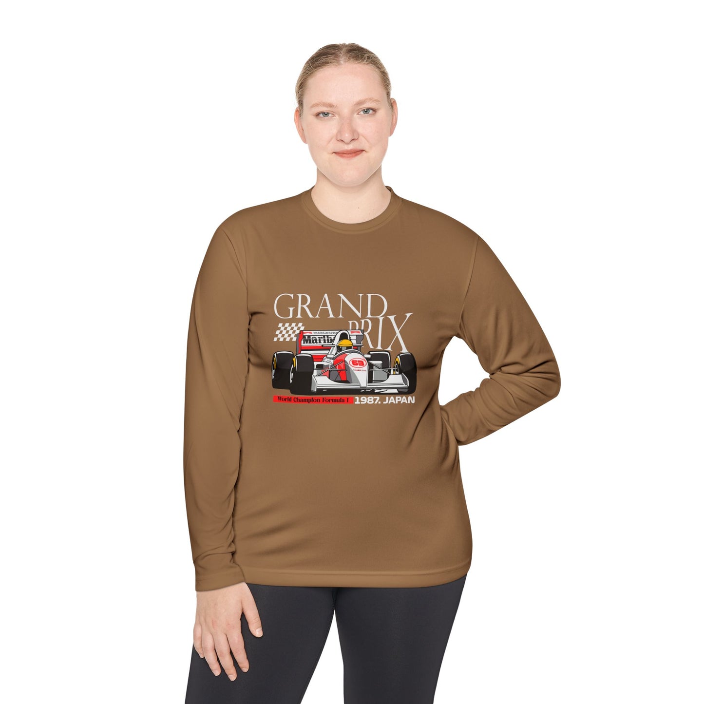 Grand Prix Japan Racing Unisex Lightweight Long Sleeve Tee - Perfect Gift for Motorsports Fans - CreativeRino