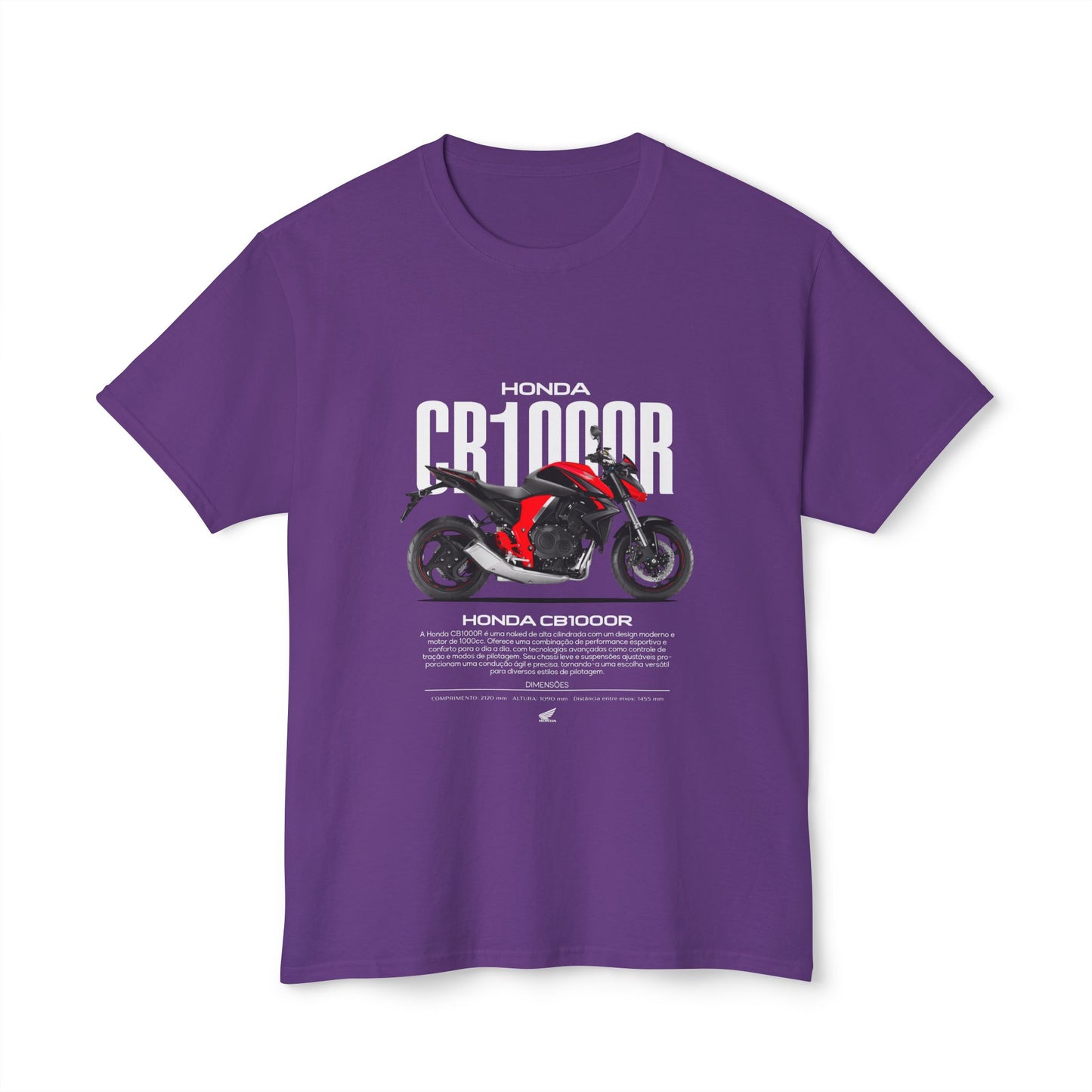 Honda CBR650R Unisex HD Cotton™ T-shirt | Motorcycle Enthusiast Apparel - CreativeRino