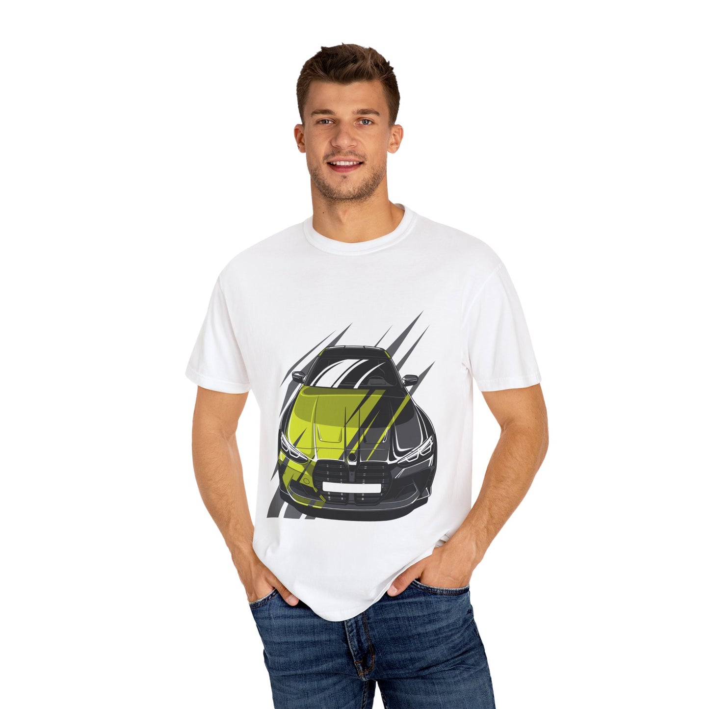 Stylish Unisex Car Graphic T-shirt - Perfect Tee for Auto Enthusiasts - CreativeRino