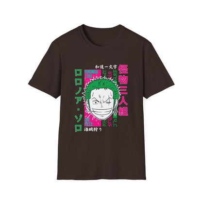 Anime-Inspired Unisex Softstyle T-Shirt - One Piece T-shirt Design for Fans - CreativeRino