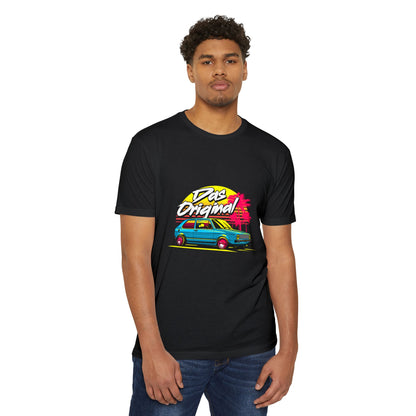 Retro Car Graphic T-Shirt - Das Original - Unisex CVC Jersey - CreativeRino