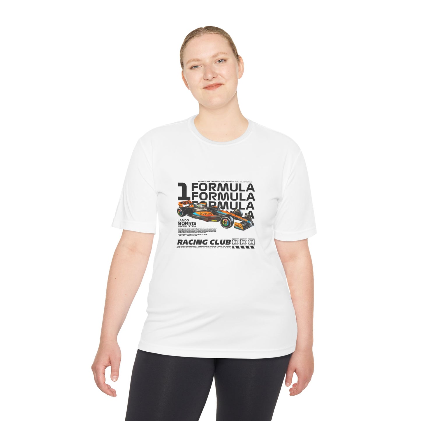 Formula Racing Club Tee Unisex Moisture Wicking T-shirt - CreativeRino