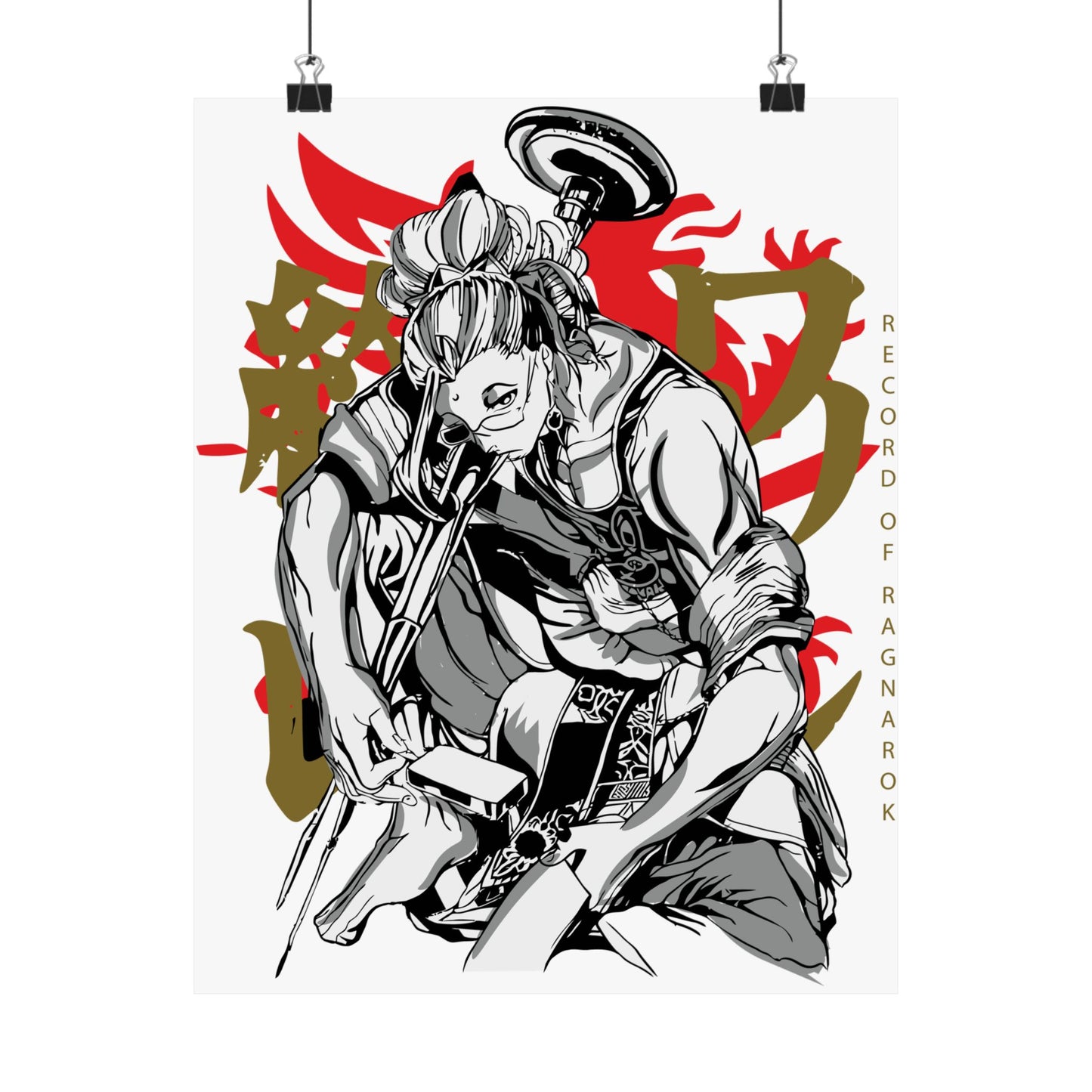 Anime Matte Vertical Posters Record of Ragnarok Poster Art - CreativeRino