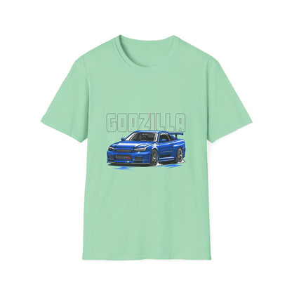 Godzilla Graphic Unisex T-Shirt – Cool Car Tee for Auto Enthusiasts - CreativeRino