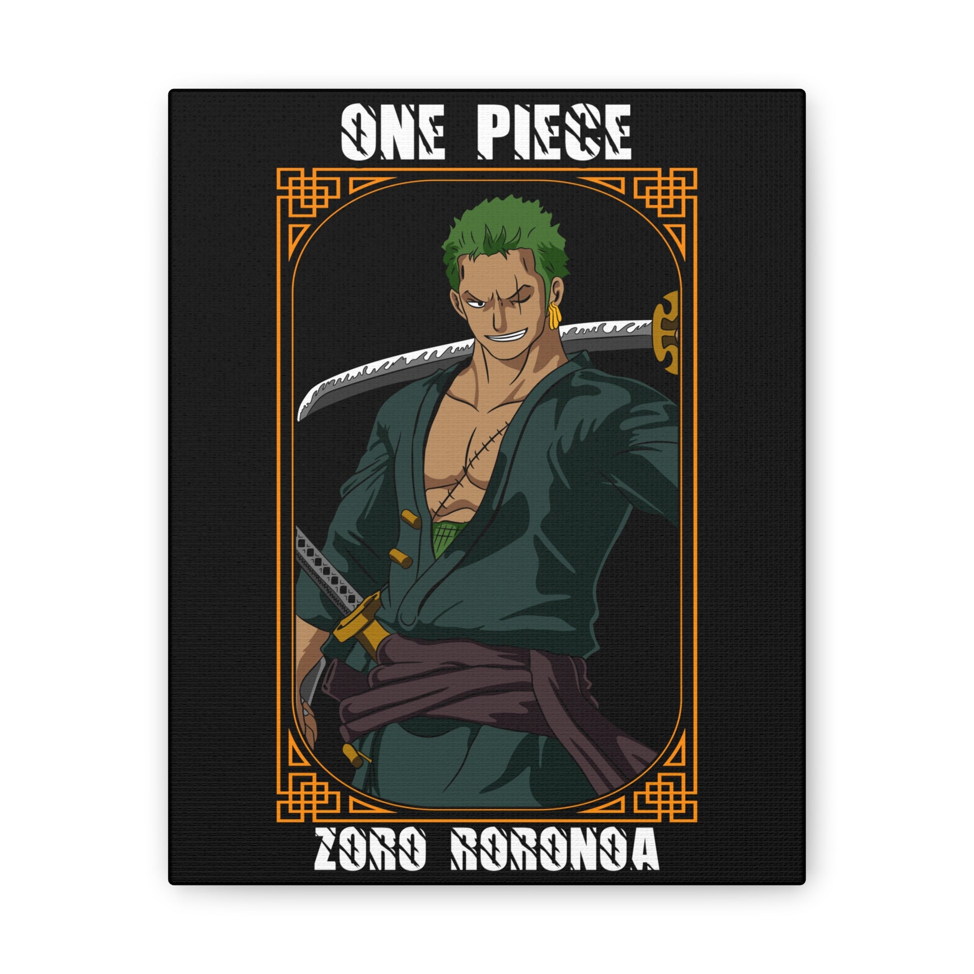 One Piece Zoro Canvas Print – Anime Wall Art for Fans - CreativeRino
