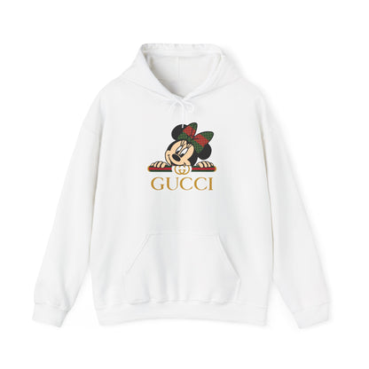 Minnie Mouse Gucci Inspired Cozy Hoodie - Holiday Style - CreativeRino