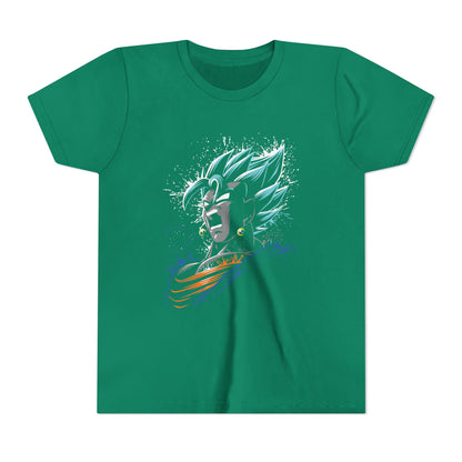 Anime Youth Short Sleeve Tee - Cool Dragon Ball  T-shirt Design for Kids - CreativeRino