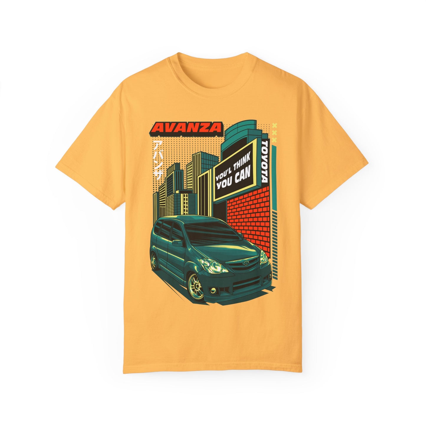 Vintage Avanza Car T-shirt for Auto Enthusiasts - CreativeRino