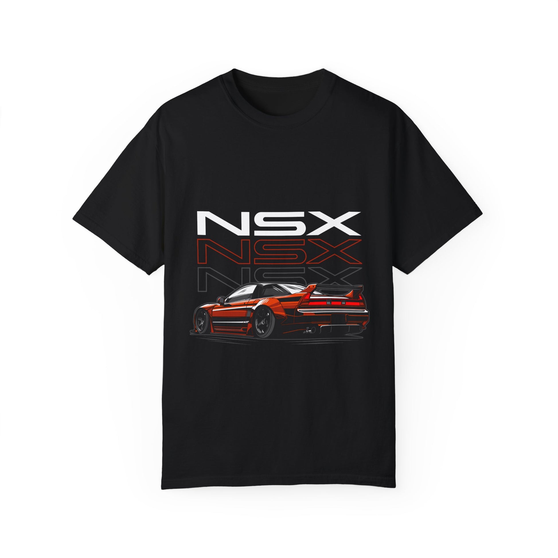 NSX Unisex Garment-Dyed T-Shirt - Retro Car Enthusiast Apparel - CreativeRino