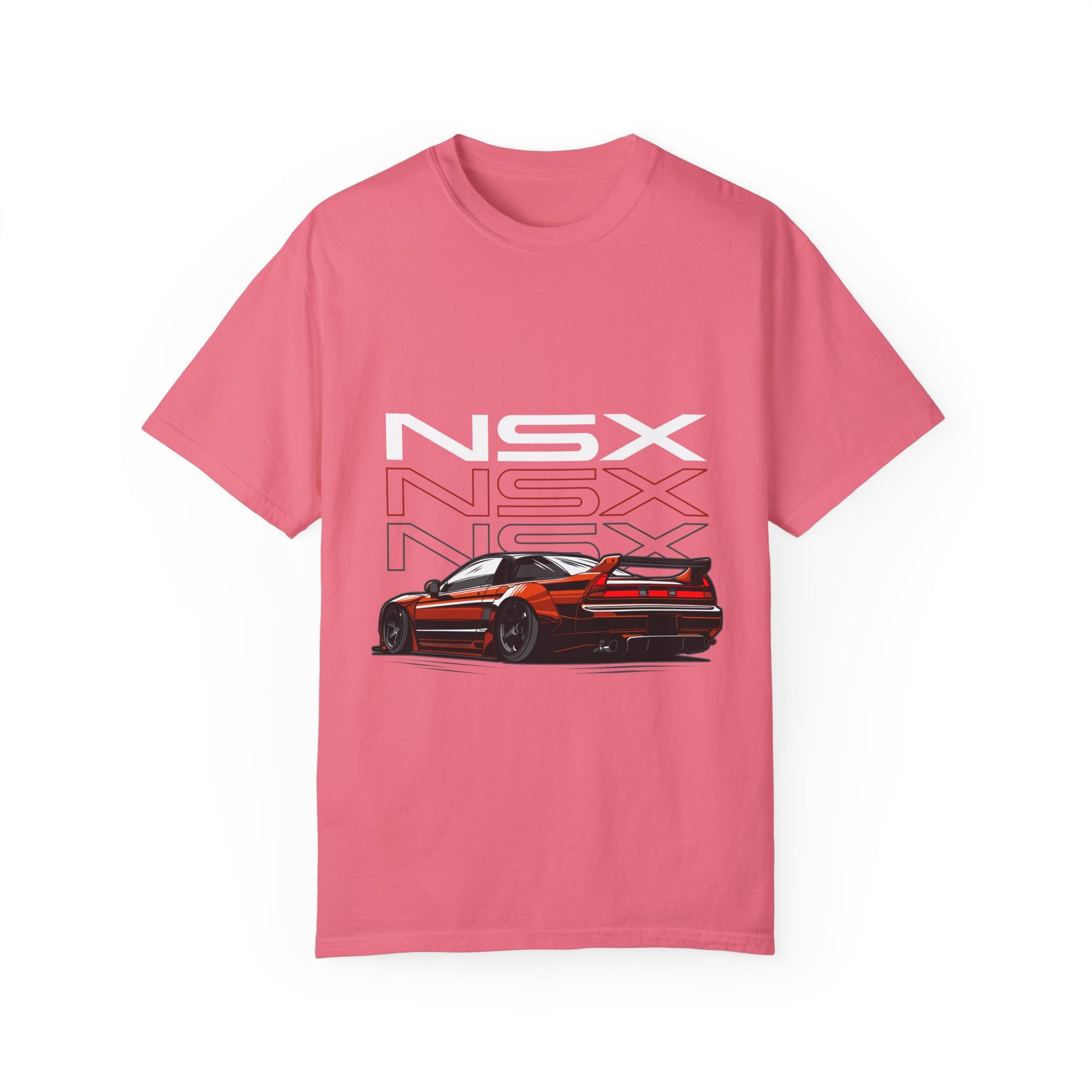 NSX Unisex Garment-Dyed T-Shirt - Retro Car Enthusiast Apparel - CreativeRino
