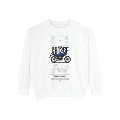 Honda CB125F Motorcycle Design Sweatshirt - CreativeRino