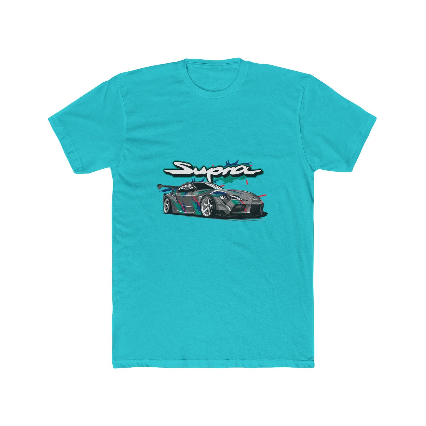 Supra Racing Unisex Cotton Crew Tee - Ideal for Car Enthusiasts - CreativeRino