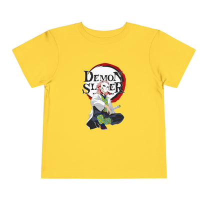 Demon Slayer Toddler Tee - Cute Anime T-shirt for Kids - CreativeRino