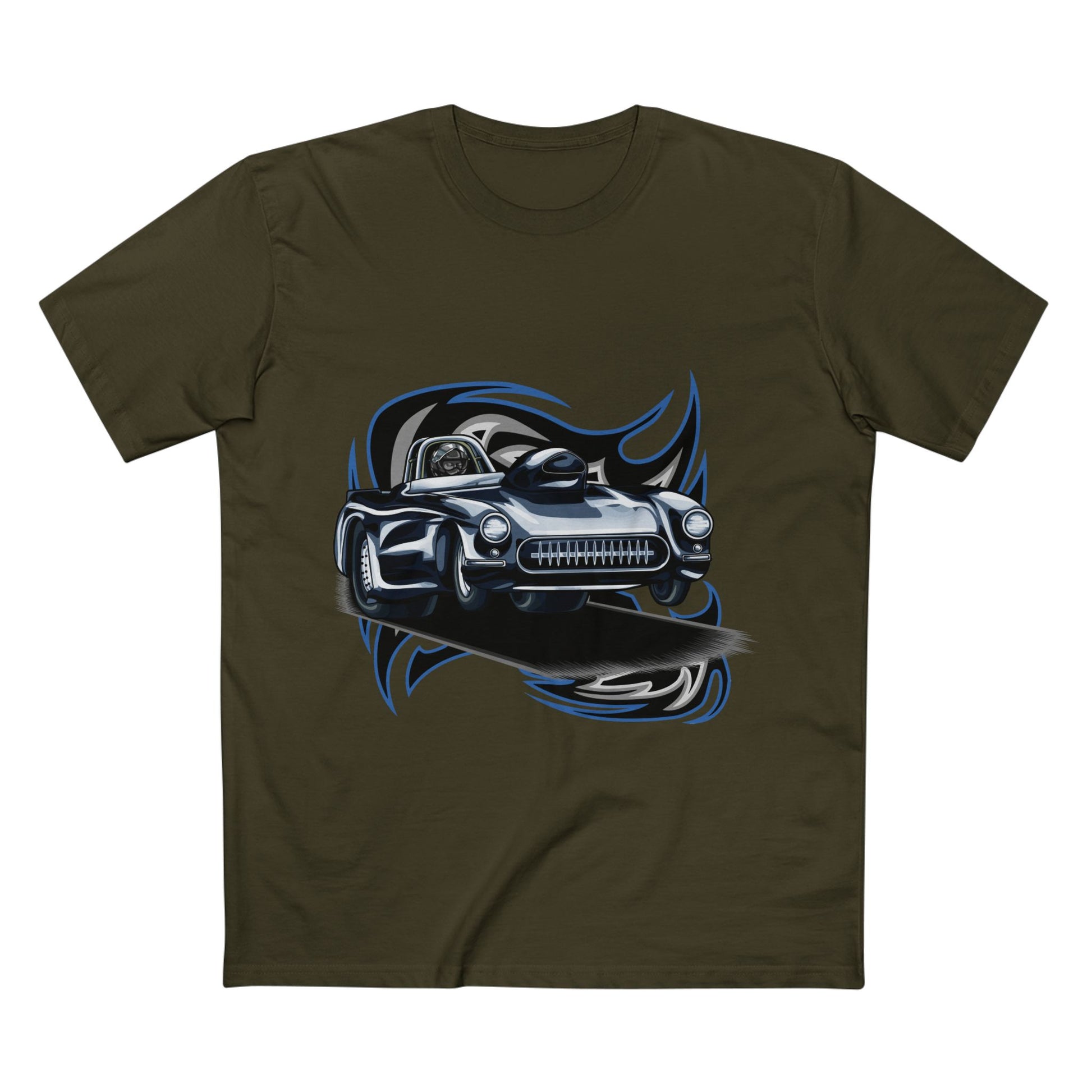 Classic Car Graphic Tee - Retro Automotive T-shirt Design for Car Enthusiasts - CreativeRino