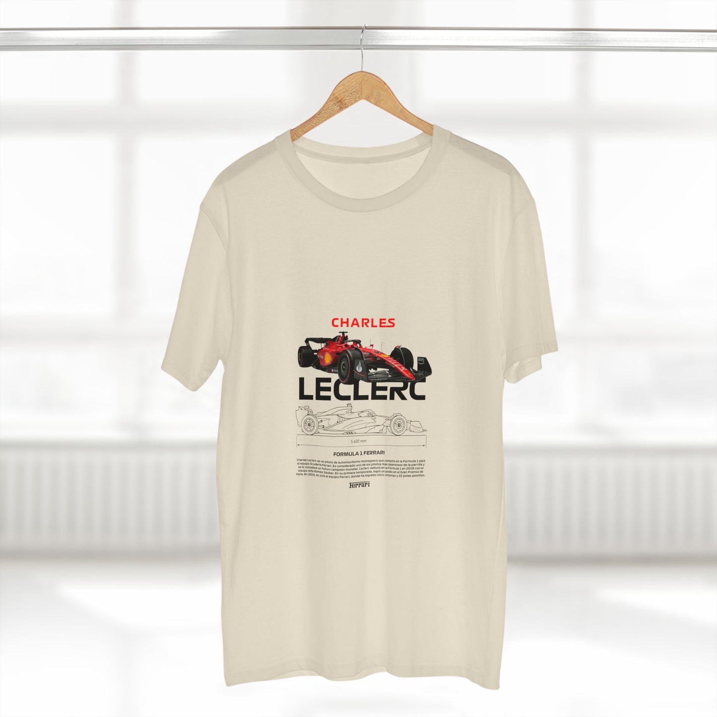 Formula 1 Charles Leclerc Adult Staple Tee - Perfect for Racing Fans - CreativeRino