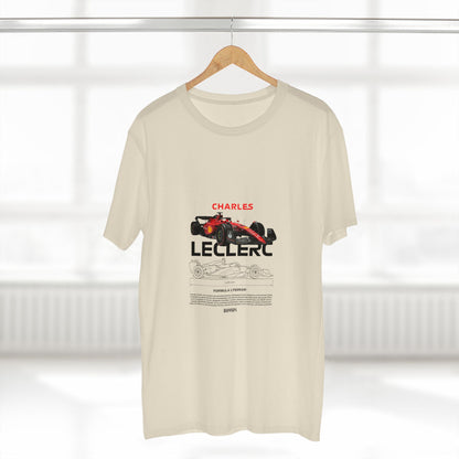 Formula 1 Charles Leclerc Adult Staple Tee - Perfect for Racing Fans - CreativeRino