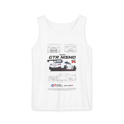 Nissan GTR Nismo Graphic Unisex Tank Top - Perfect T-shirt for Car Enthusiasts - CreativeRino