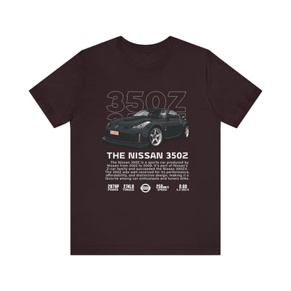 Nissan 350Z Unisex Tee – Perfect for Car Enthusiasts and Motoring Events - CreativeRino