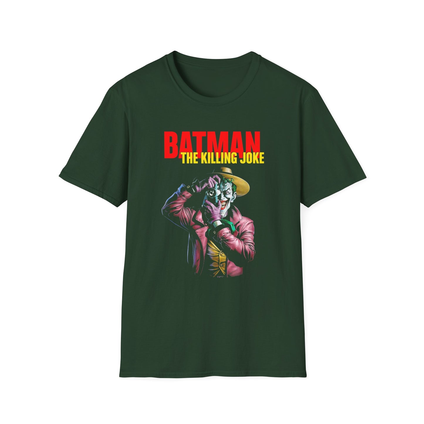 Batman The Killing Joke Unisex Softstyle T-Shirt - Comic Book Fashion - CreativeRino