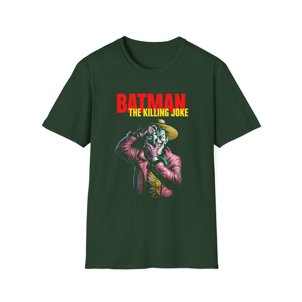 Batman The Killing Joke Unisex Softstyle T-Shirt - Comic Book Fashion - CreativeRino