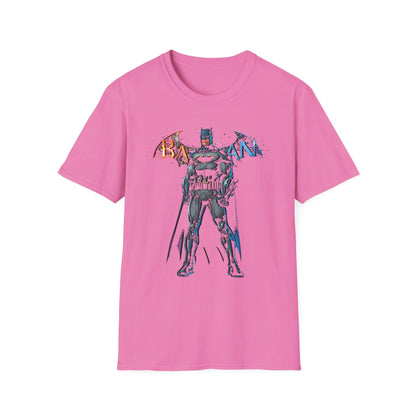 Vintage Batman Graphic Unisex Softstyle T-Shirt - CreativeRino