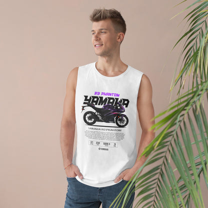 Yamaha R3 Phantom Unisex Tank Top - Stylish Motorcycle Apparel - CreativeRino