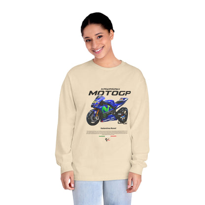 MotoGP Unisex Classic Long Sleeve T-Shirt Valentino Rossi Design - CreativeRino