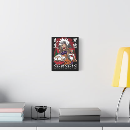 Anime Art Canvas - Senseis Wall Decor, Perfect for Naruto Fans and Collectors - CreativeRino