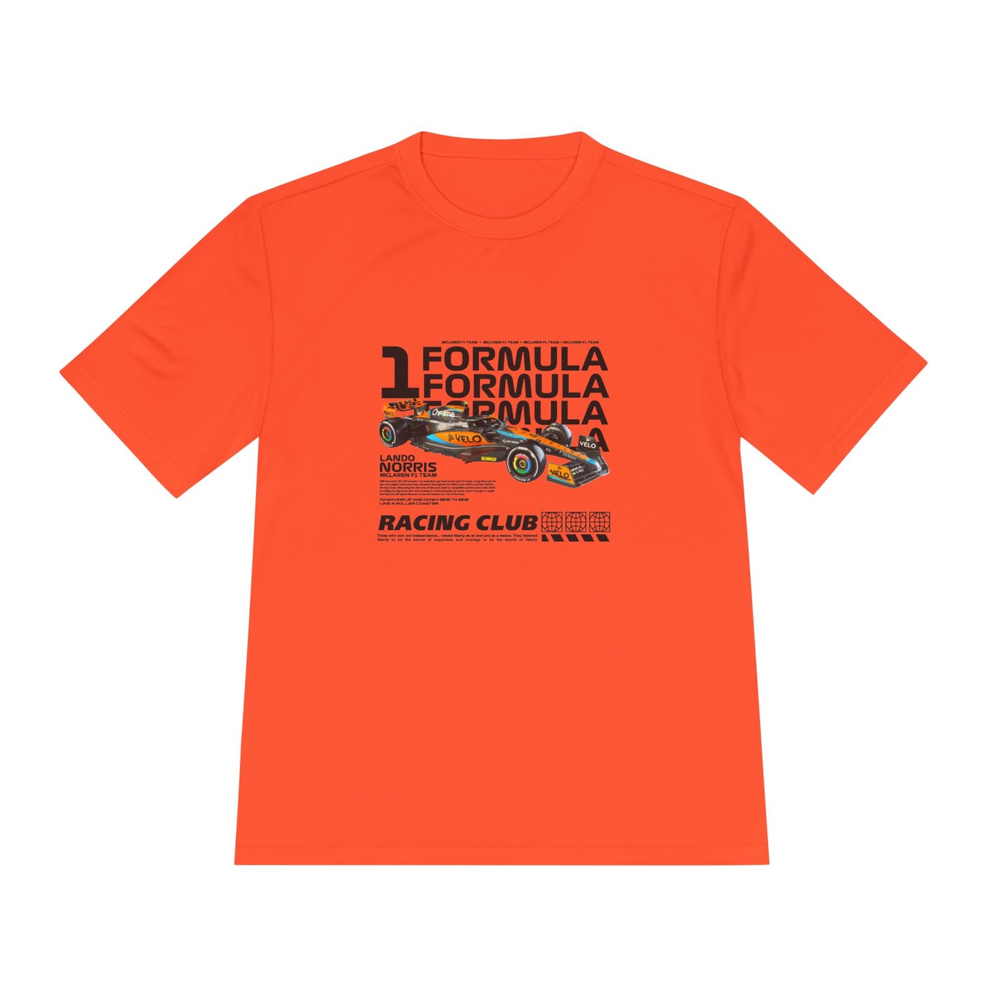 Formula Racing Club Tee Unisex Moisture Wicking T-shirt - CreativeRino