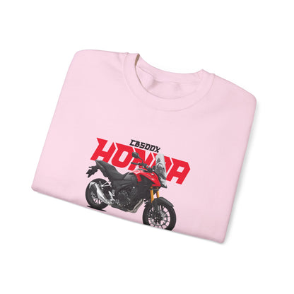 Honda CB500X Motorcycle Crewneck Sweatshirt - Unisex Heavy Blend™ - CreativeRino