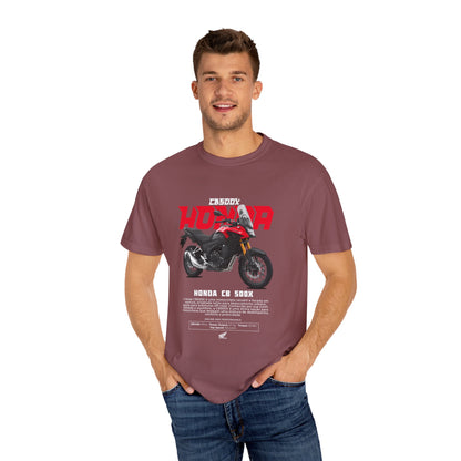 Honda CB500X Unisex Motorcycle T-Shirt - Vintage Style Graphic Tee - CreativeRino