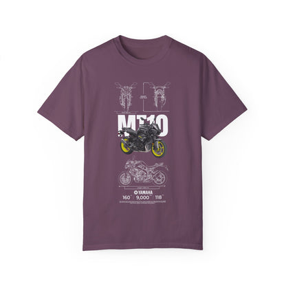 Yamaha MT-10 Unisex Motorcycle Graphic T-Shirt - Perfect for Bike Enthusiasts - CreativeRino