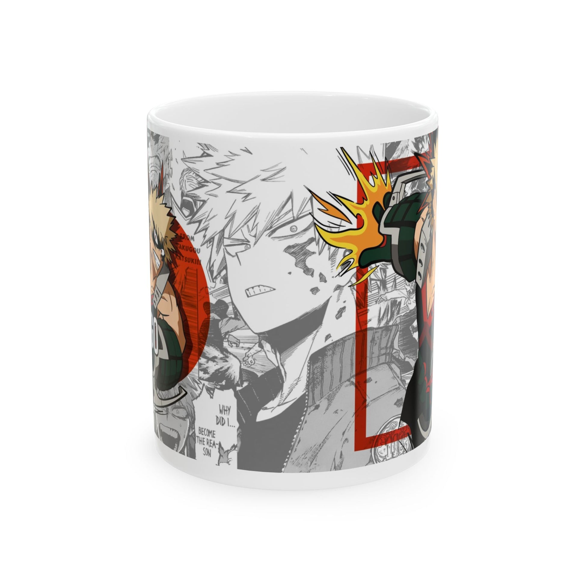 Anime-Inspired Ceramic Mug: My Hero Academia Collection - CreativeRino