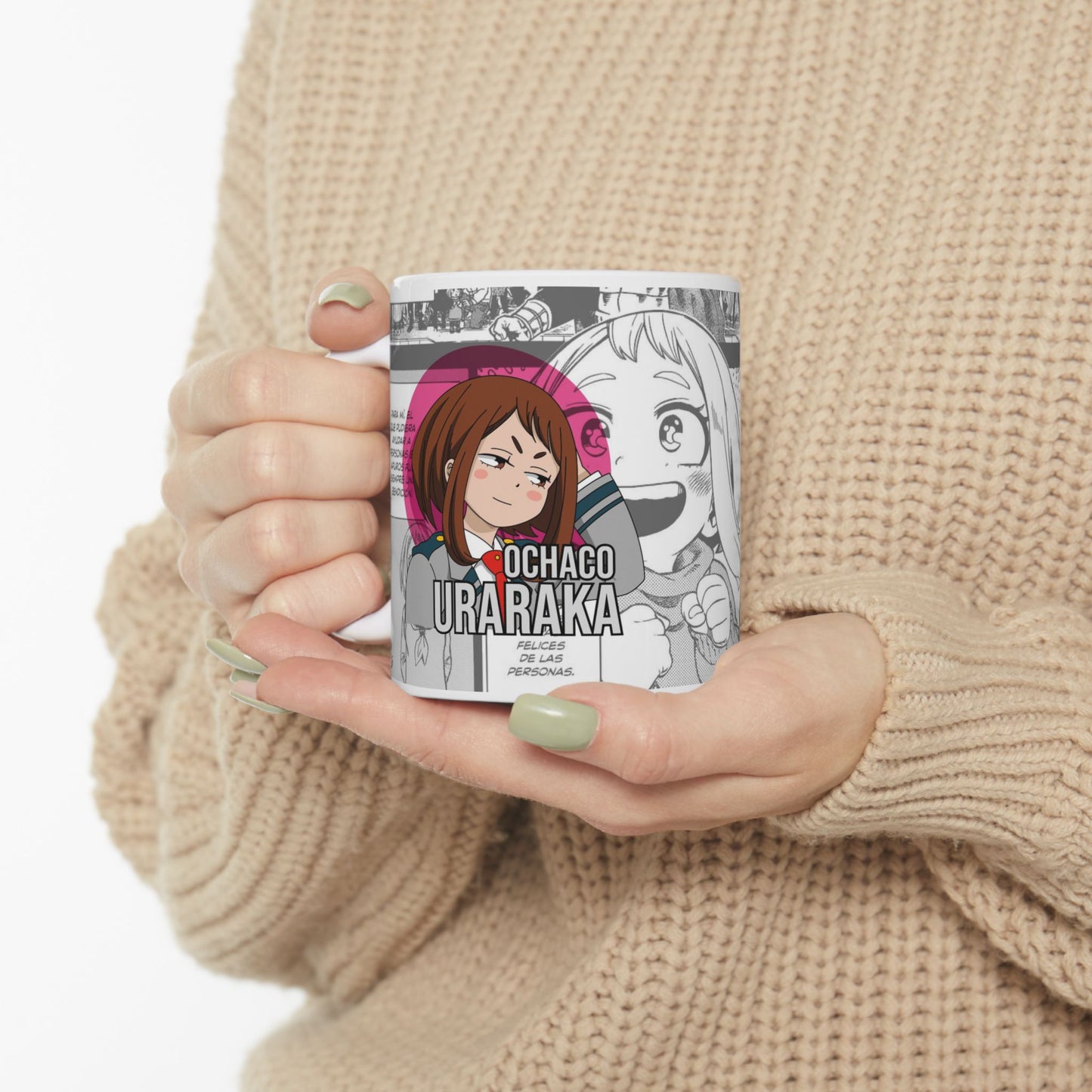 Anime-Inspired Ceramic Mug - Perfect for Fans of Fun - CreativeRino